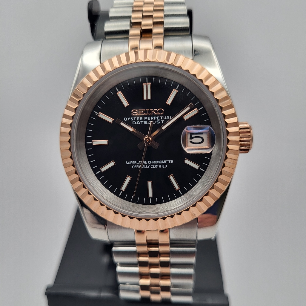 New Custom 39mm Seikomod Automatic Watch